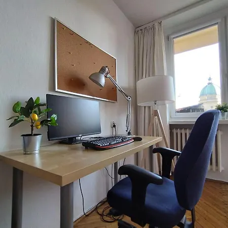 Super Central Flat With Balcony And View Of The Palace -50m From Marriott Apartment Warsaw